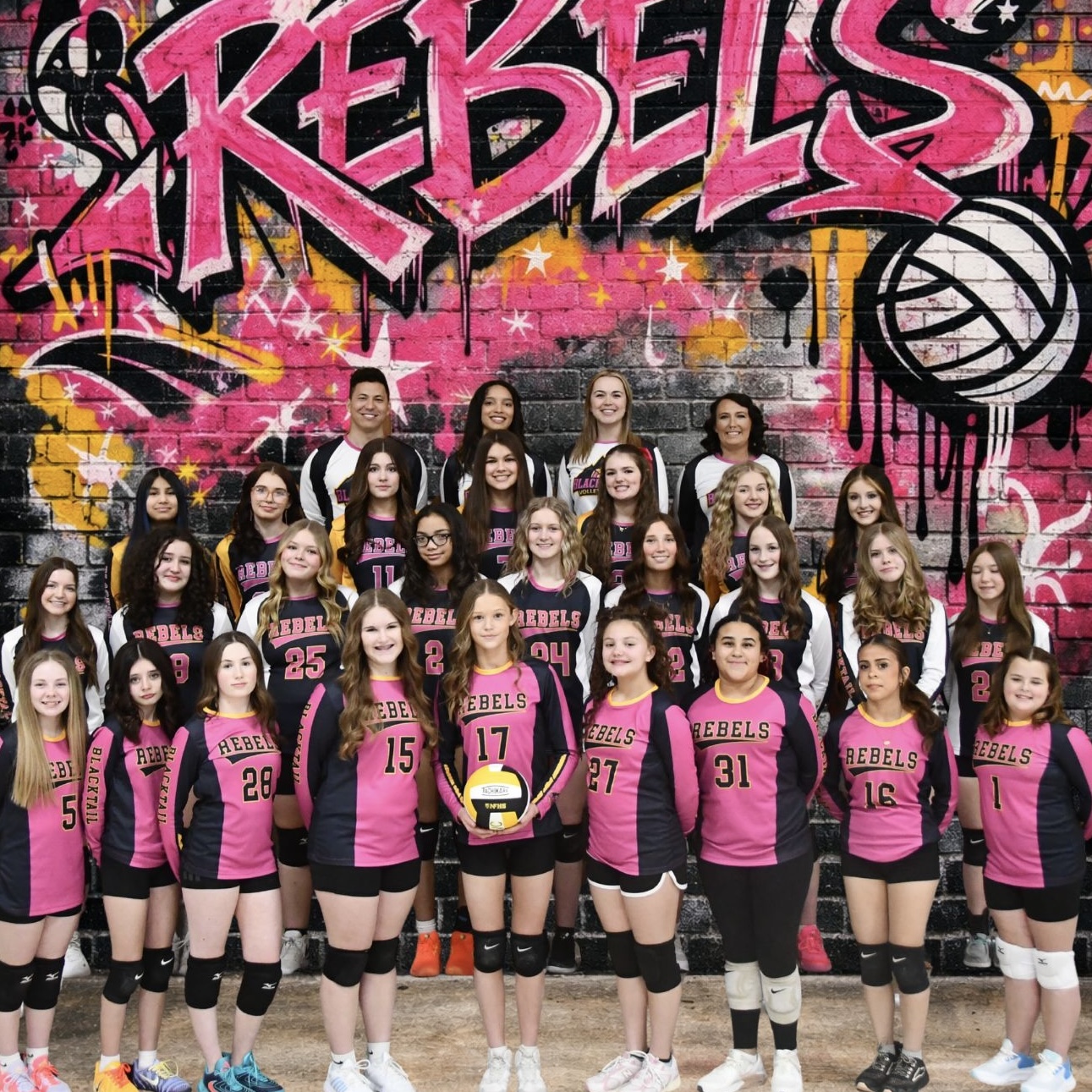 Rebels volleyball