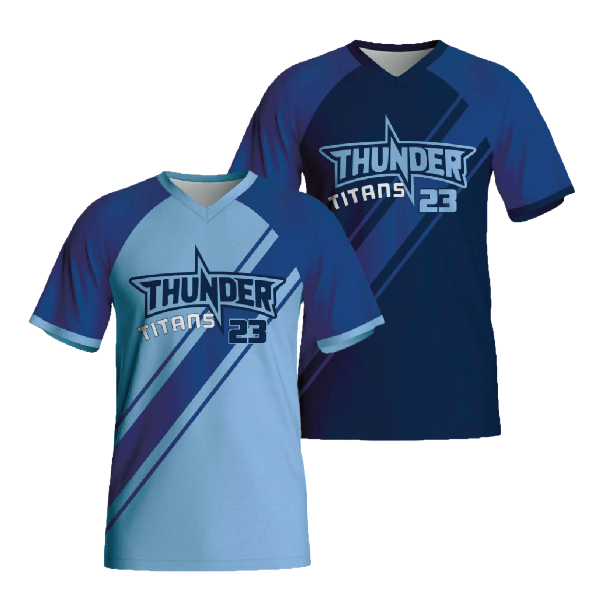 Reversible Jersey (Double-Ply) V-Neck