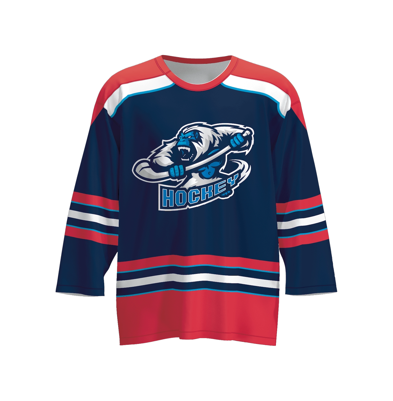 Yoked Hockey Jersey — custom hockey uniform