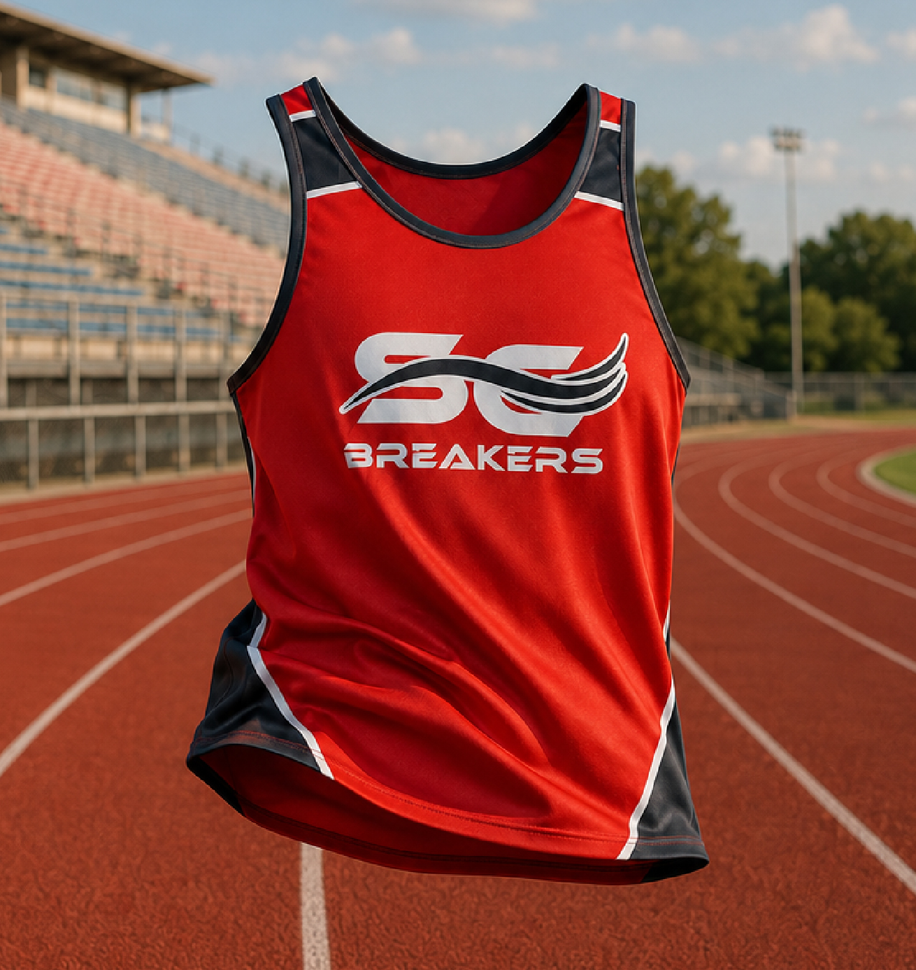 Track Tank (Men/Youth) — custom track uniform