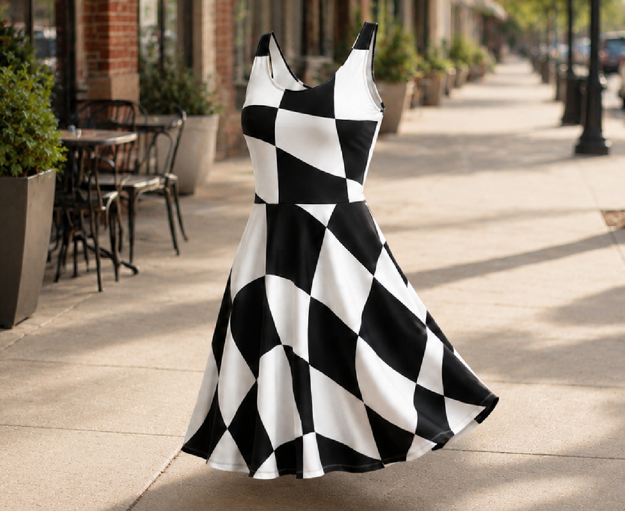Racerback Dress — custom lifestyle uniform