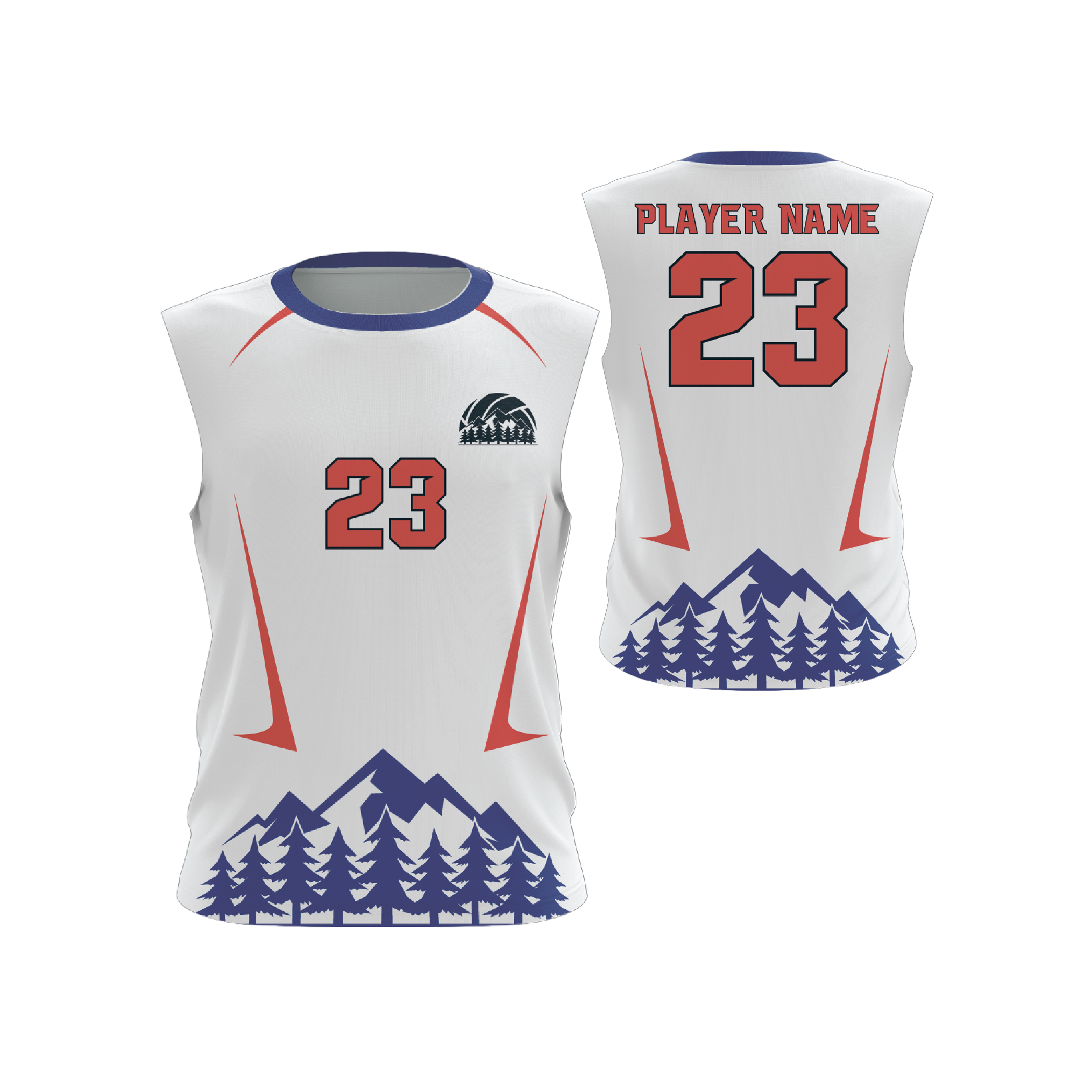 Sleeveless Crewneck Jersey (Men's, Women's, Youth)