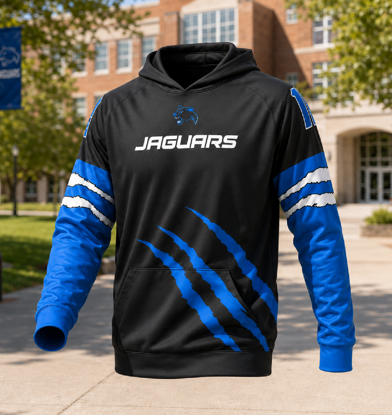 Resto-Tech Stretch Fleece Hoodie — custom warm up gear uniform