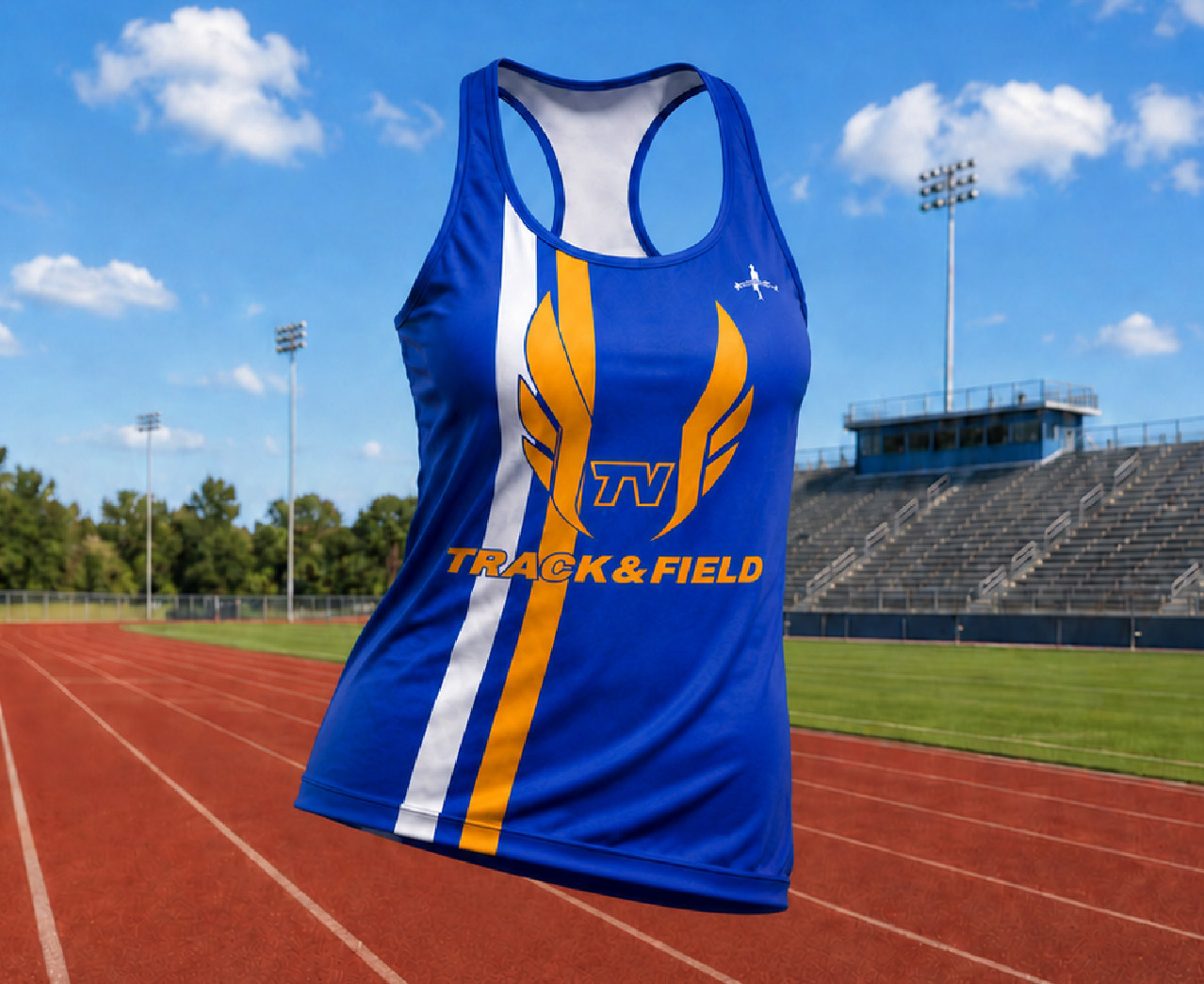 Track Racerback/Singlet — custom track uniform
