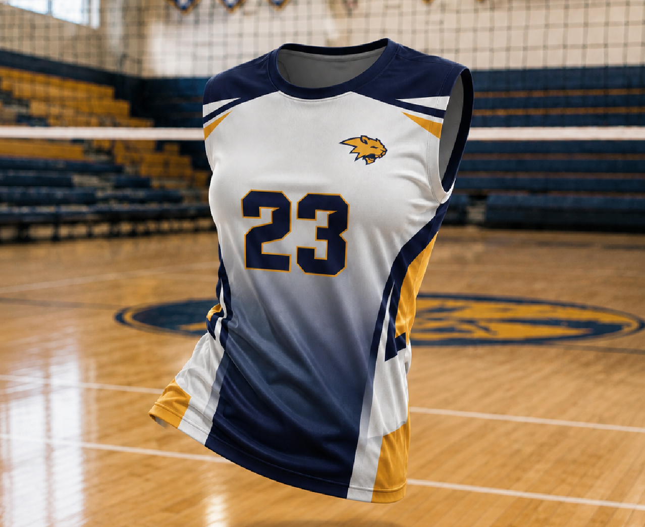 Sleeveless Crewneck Jersey (Men's, Women's, Youth) — custom volleyball uniform