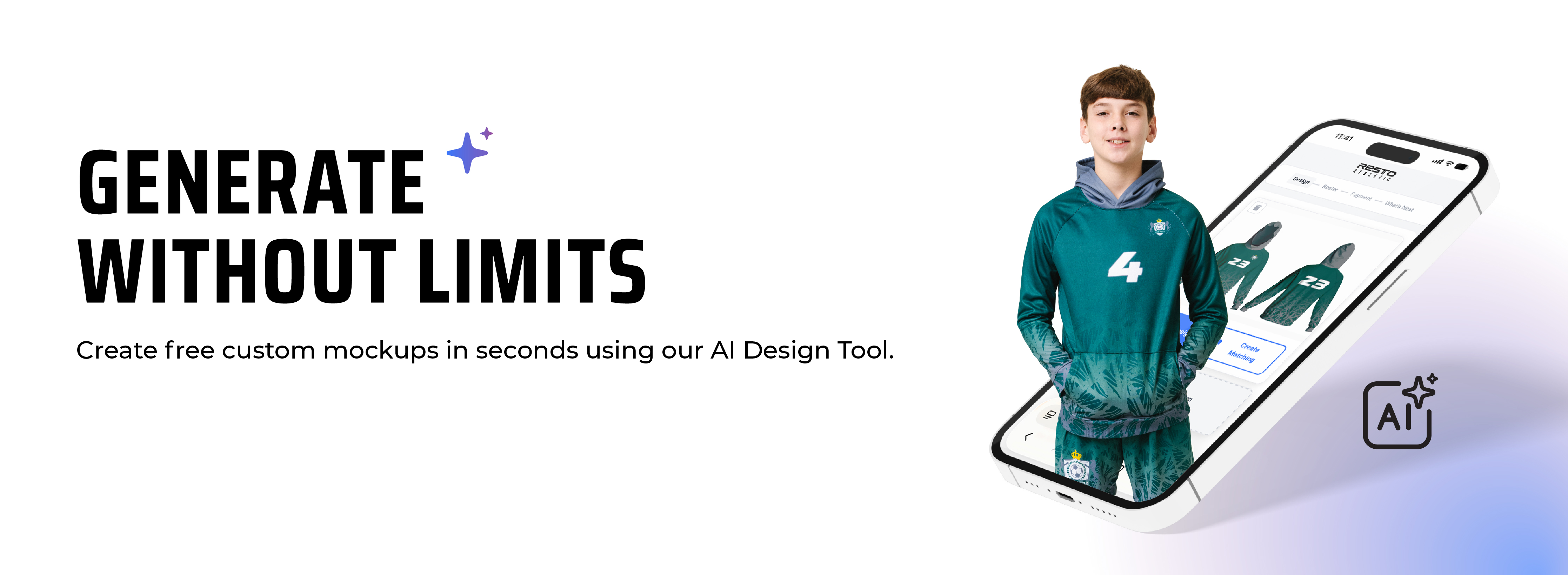 AI Generator Graphic - Warm Ups.