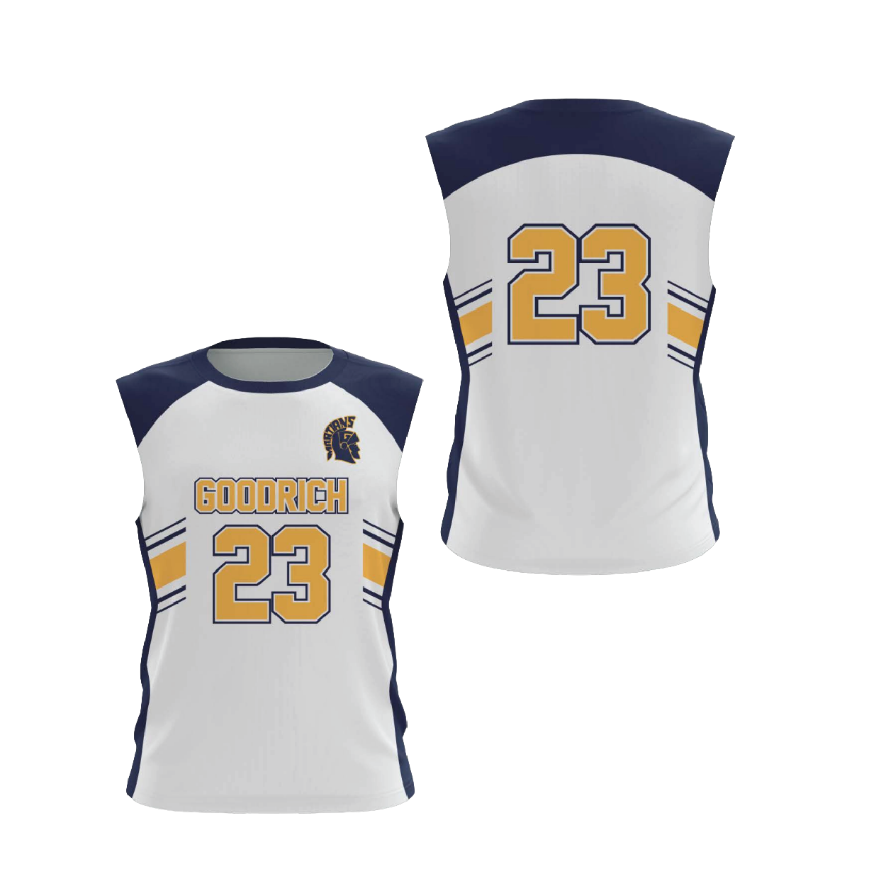 Sleeveless Crewneck Jersey (Men's, Women's, Youth)