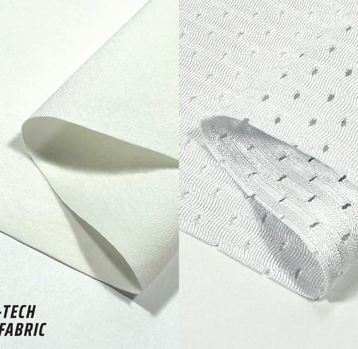 Light-Weave Shell 140 - 92/8 with Mesh Pockets fabric texture and appearance