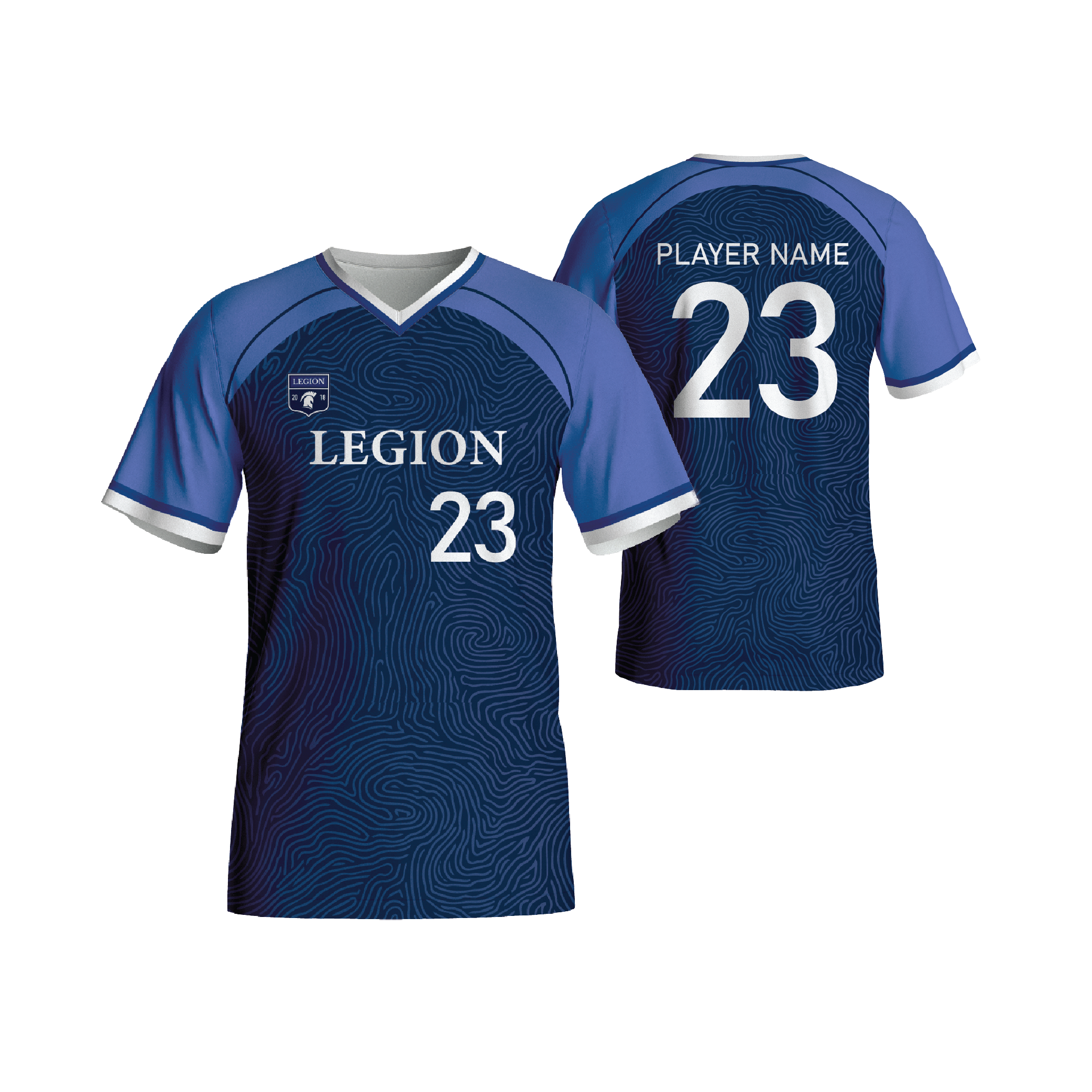 Soccer Basic Jersey - Short Sleeve (V-Neck) — custom league uniform