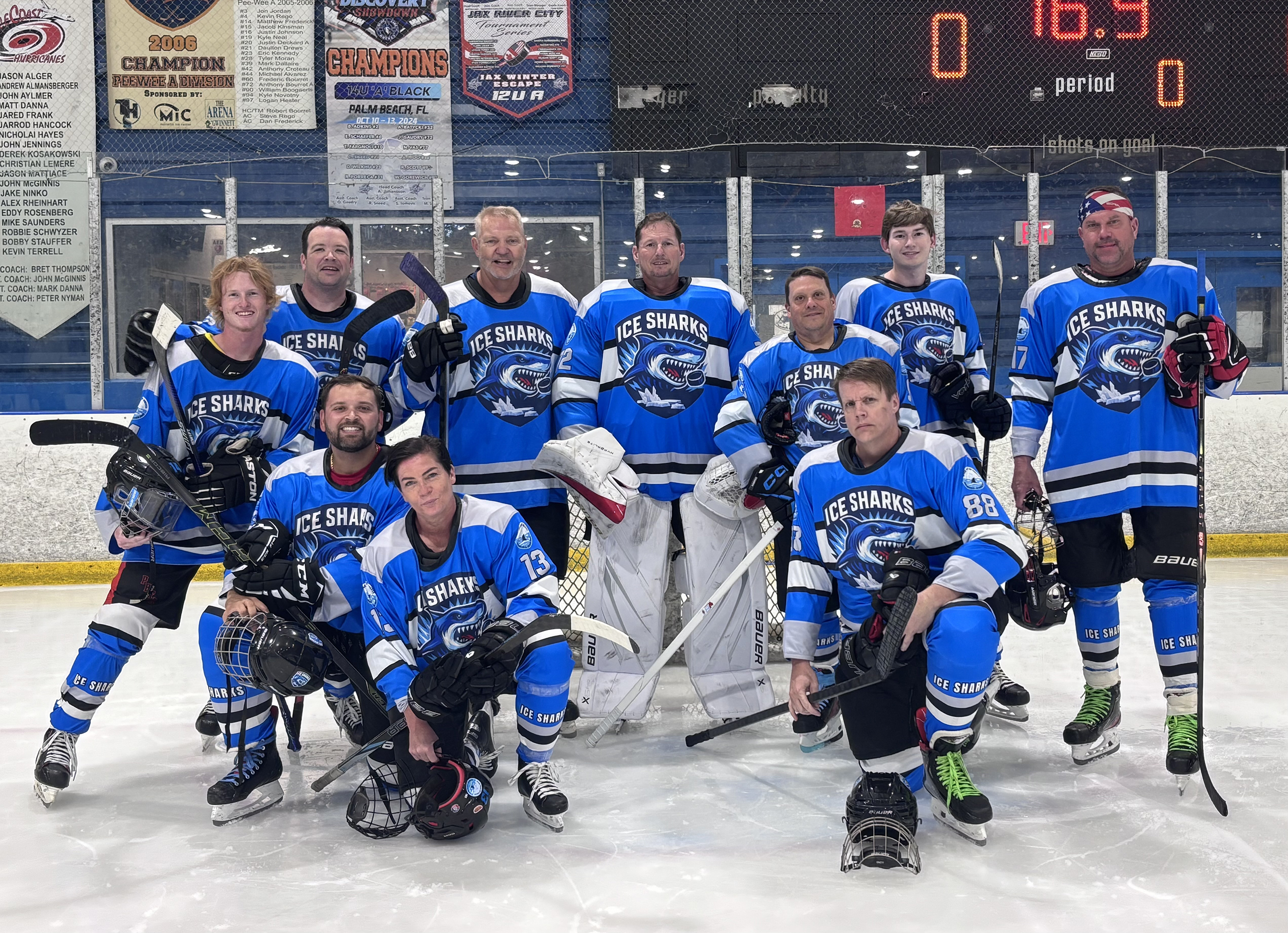 Ice Sharks Hockey Team