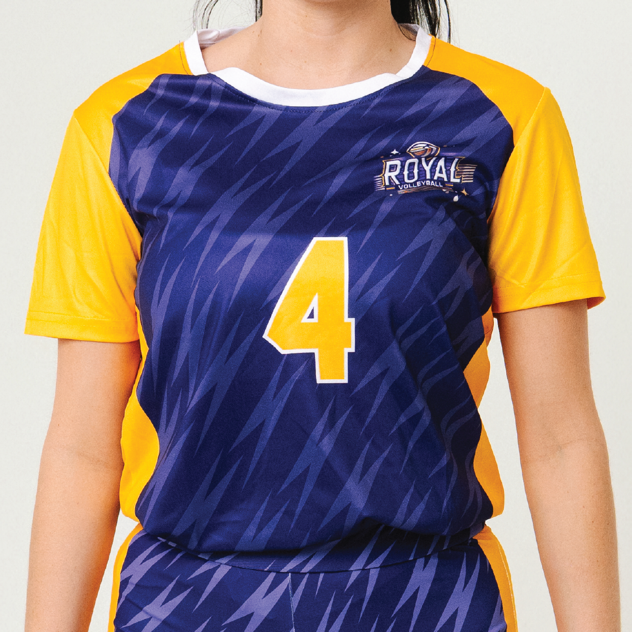 Short Sleeve Crewneck Volleyball Jersey (Men's, Women's, Youth) thumbnail 3