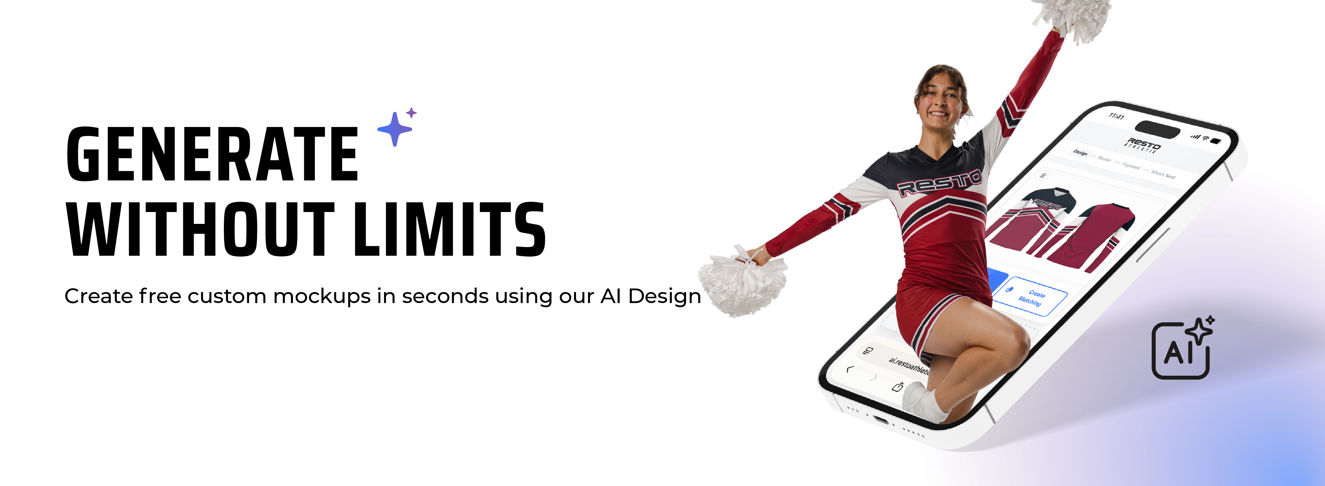 AI Generator Graphic - Cheer