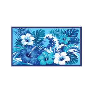 Beach Towel with Drawstring Bag
