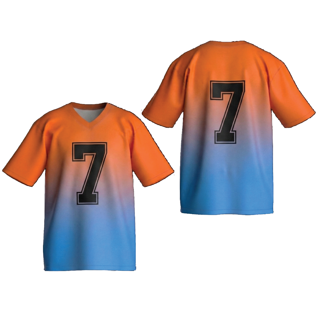 Flag Football Jersey — custom flag football uniform