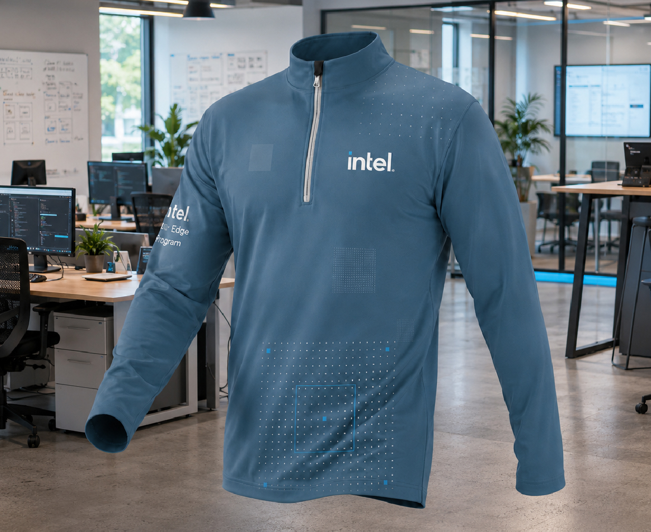 Elite Performance 1/4 Zip Long Sleeve Warm-Up (Men's, Women's, Youth) — custom corporate uniform