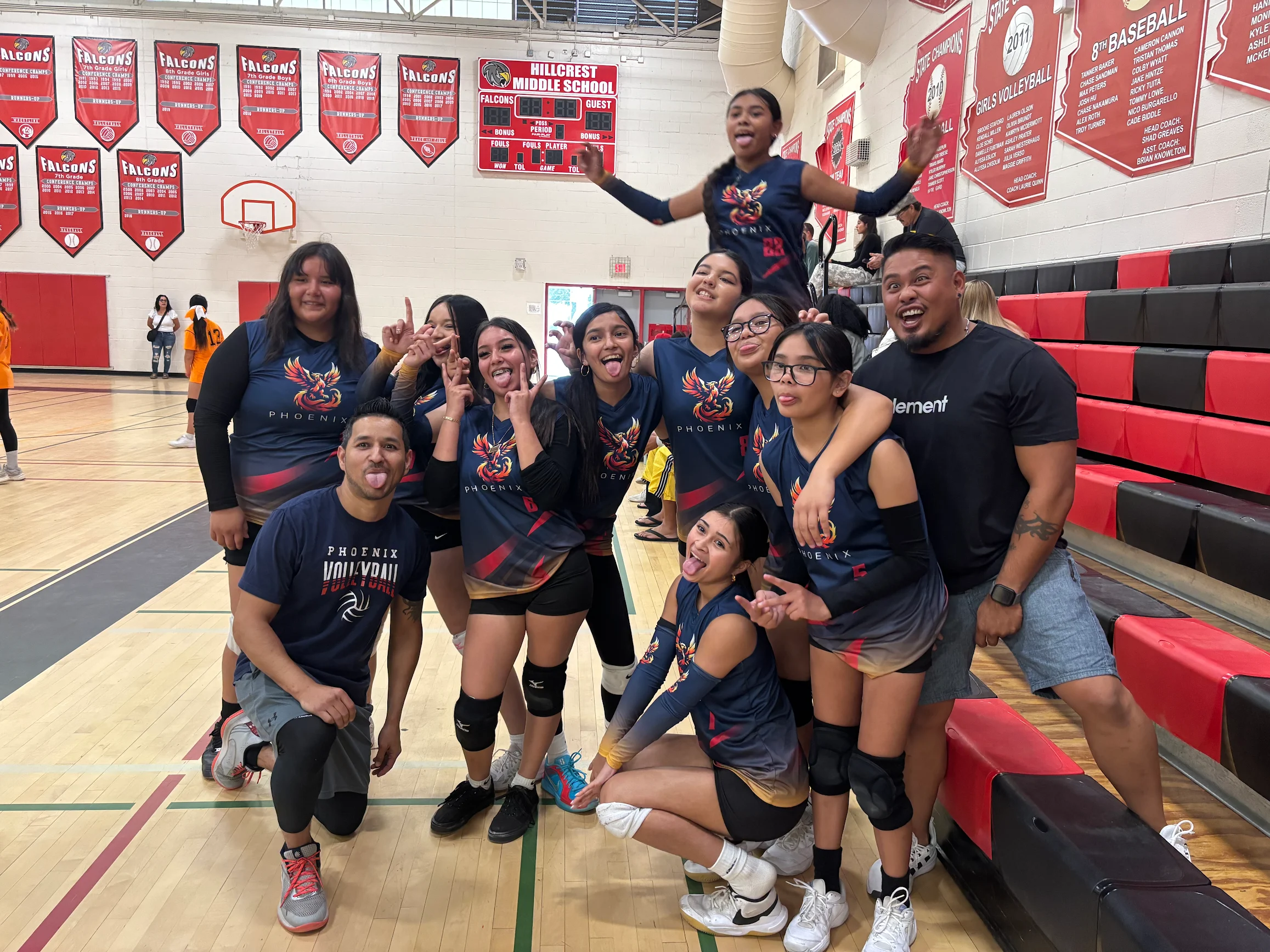 Volleyball Pheonix Customer Photo.
