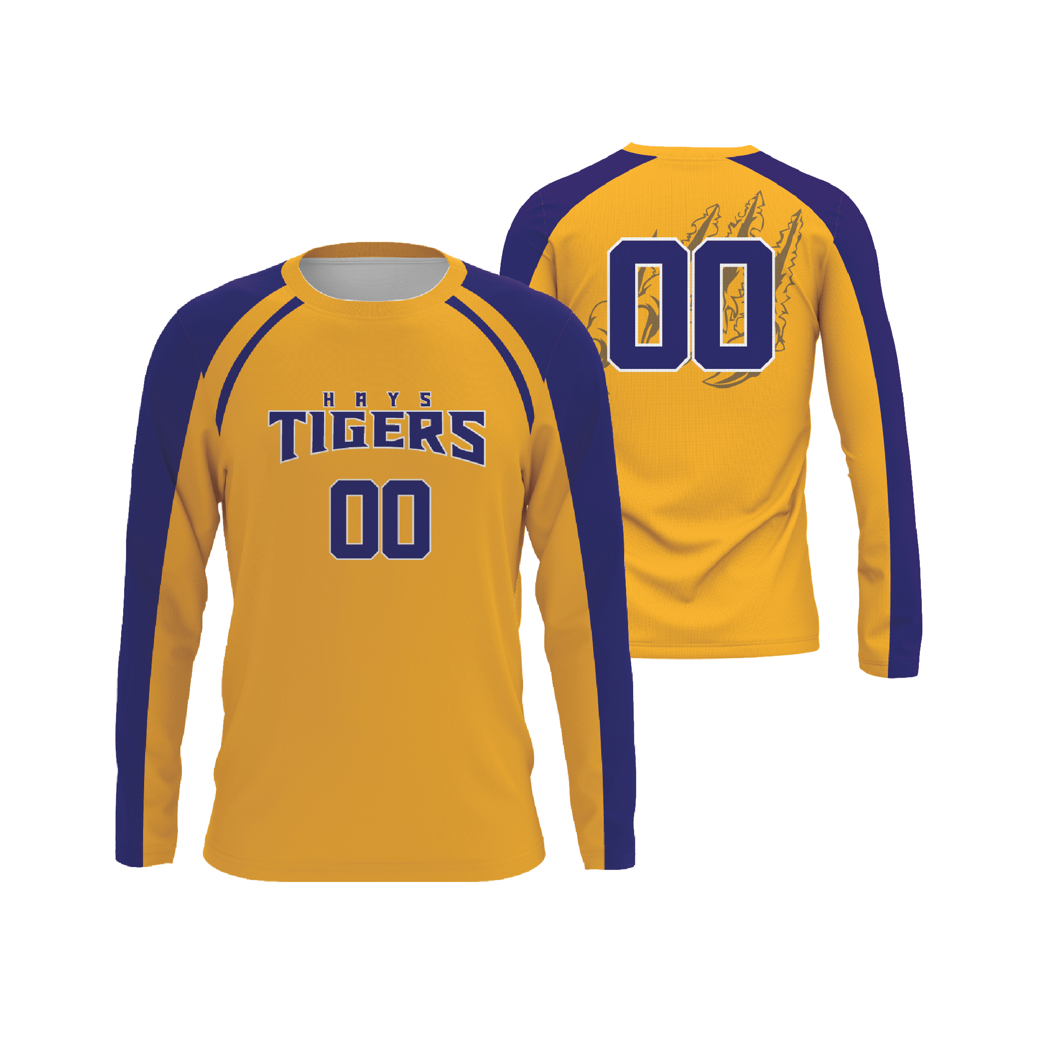 Long Sleeve Crewneck Jersey (Women's, Youth)