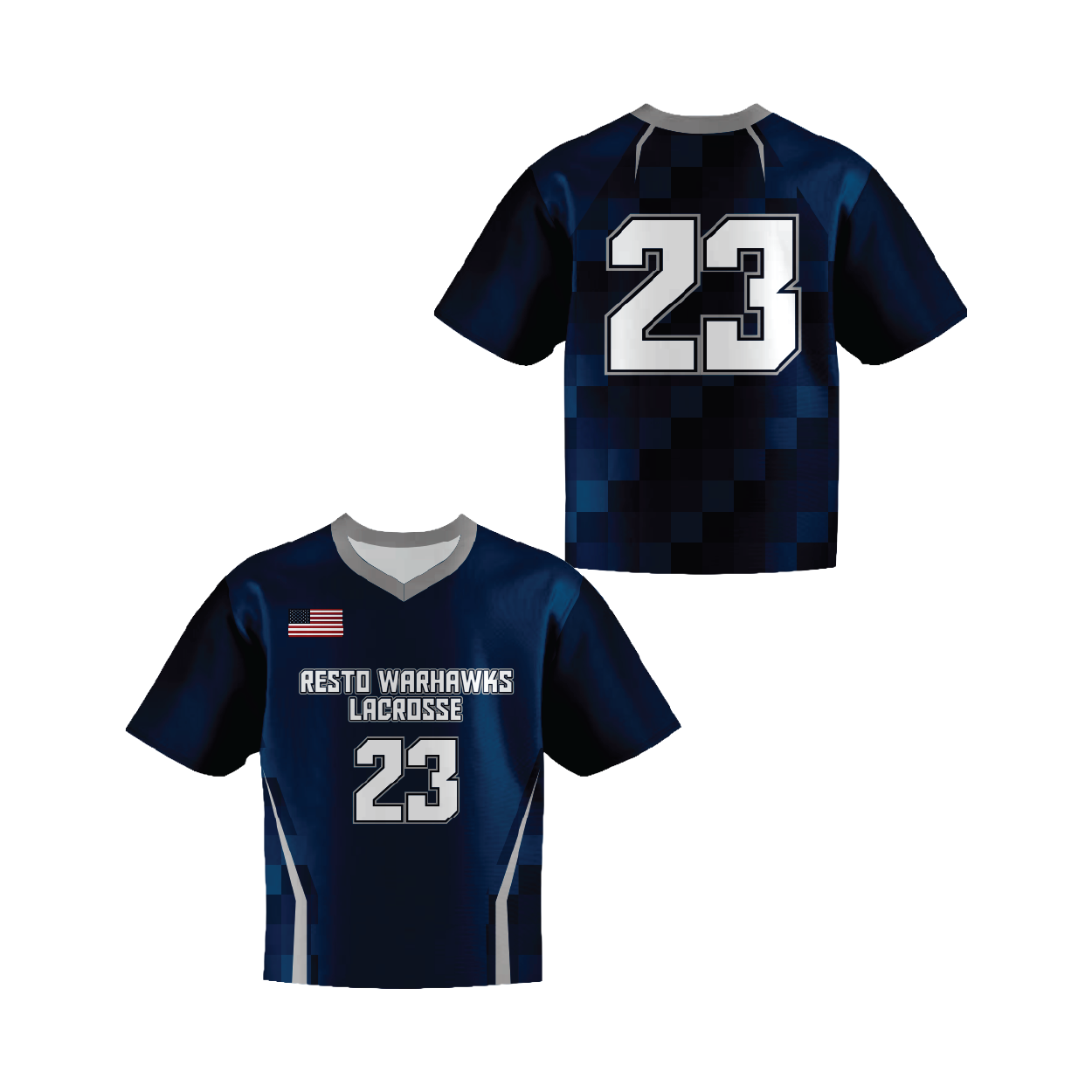 Lacrosse Jersey — custom lacrosse uniform
