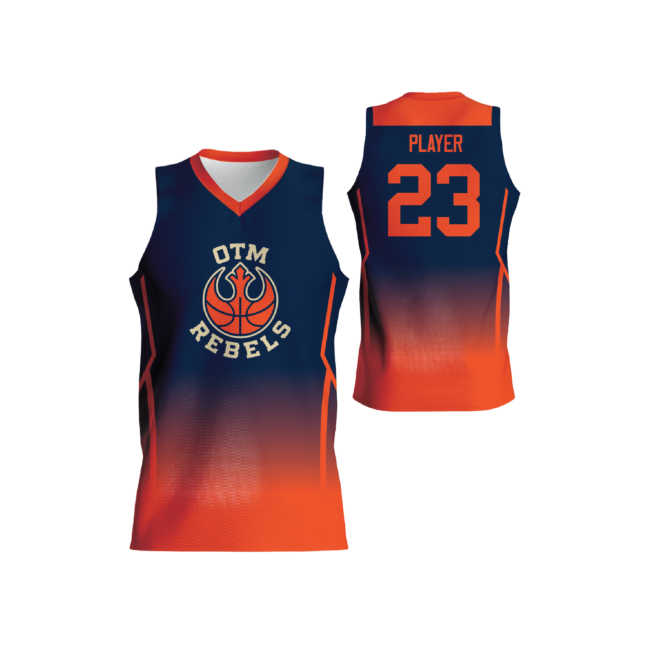 Basketball Pro Jersey (V-Neck)