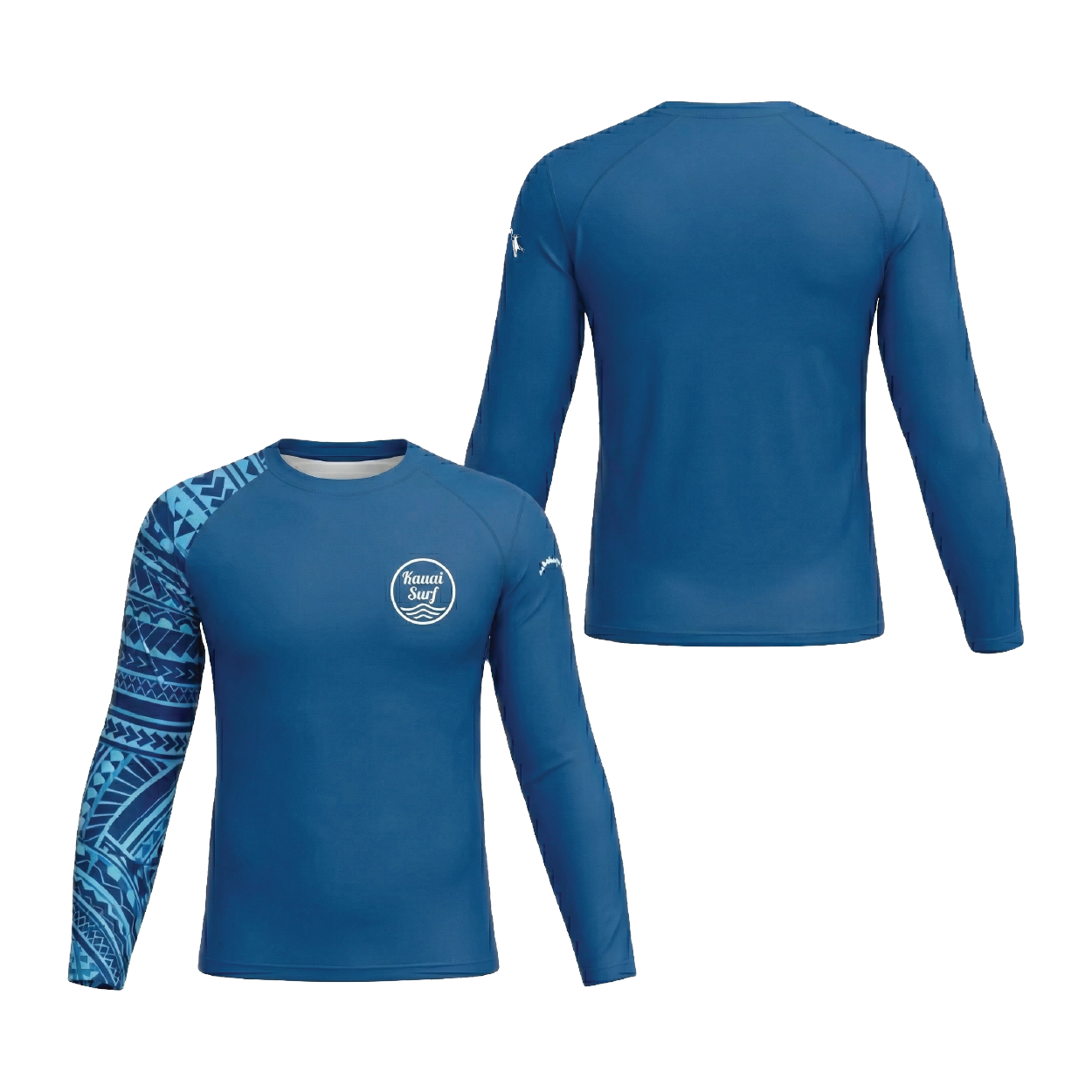 Long Sleeve Rash Guard — custom swim & surf uniform