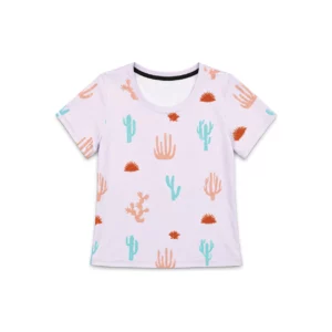 Womens Relaxed Fit Scoop Neck Tee