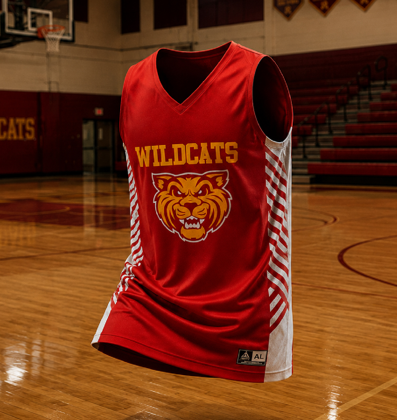 Basketball Pro Jersey (V-Neck) — custom basketball uniform