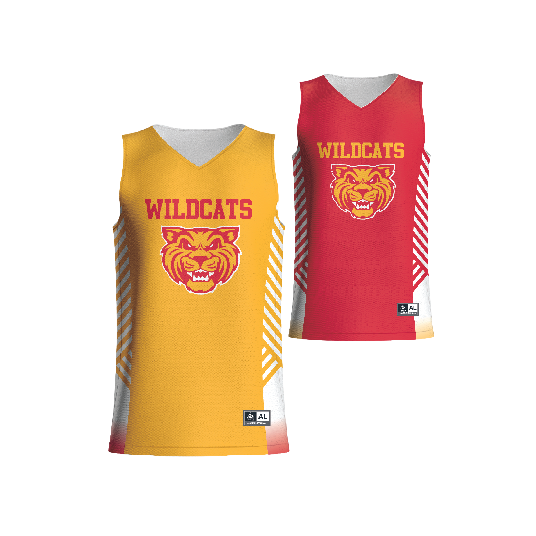 Reversible V-Neck Jersey (Single-Ply)